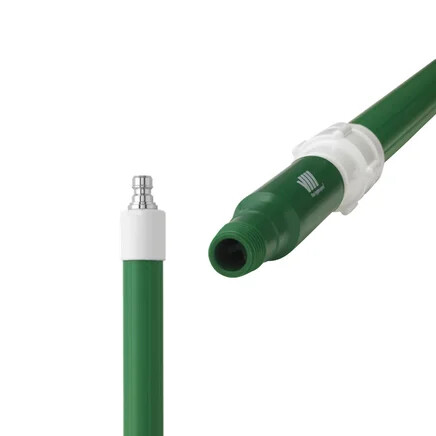 Průtočná teleskopická násada s rychlospojkou hliníková - 1600 - 2780 mm