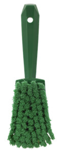Ruční kartáč s krátkou rukojetí - měkký, třepený