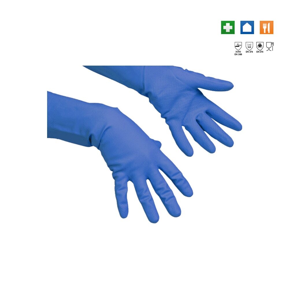 Vileda rukavice Multipurpose - latex modré