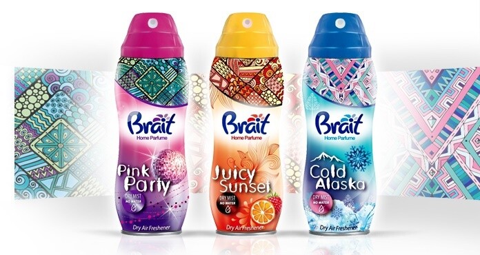 BRAIT - suchý osvěžovač - Cold Alaska