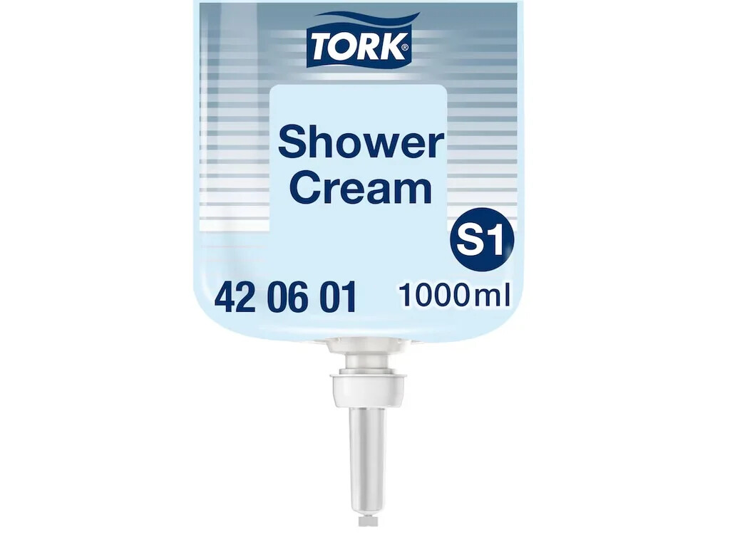 Tekutý sprchový gel na tělo a vlasy TORK 1l S1