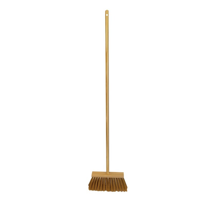 Koště dřevěné s tyčí 120cm