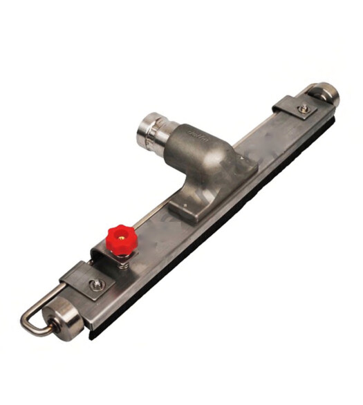 Sací hubice D40 INOX na podlahu, šířka 430mm