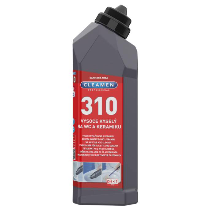CLEAMEN 310 - Vysoce kyselý na WC a keramiku 750ml