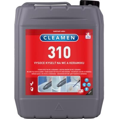 CLEAMEN 310 - Extra kyselý na WC a keramiku 5l