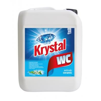 KRYSTAL - WC kyselý na keramiku, modrý 5l