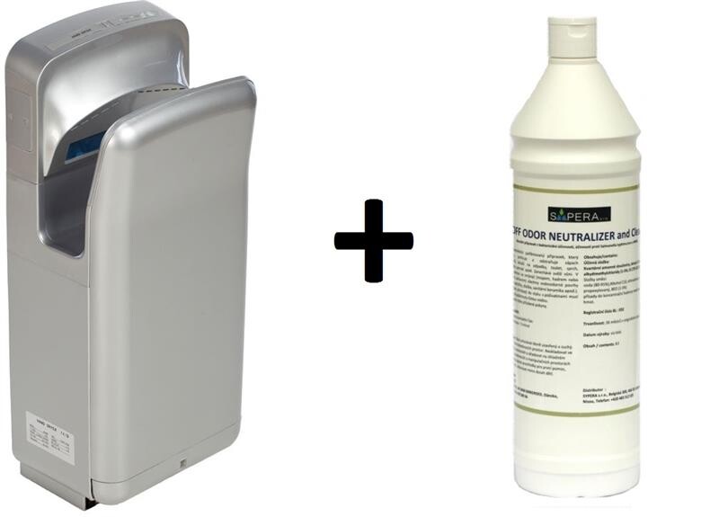 Vysoušeč rukou Jet Dryer CLASSIC - stříbrný