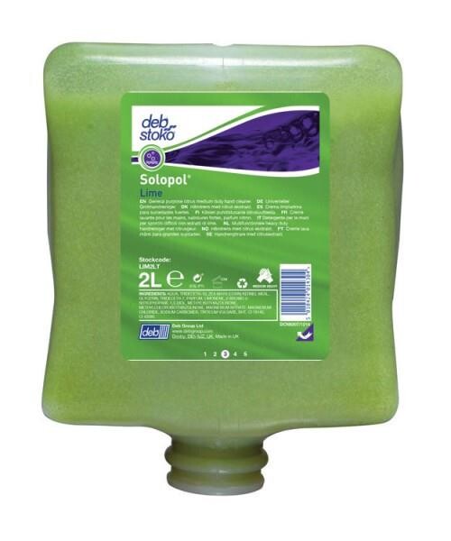 SOLOPOL LIME - Čisticí gel s kukuřičnými granulemi 4x2L
