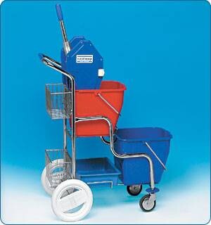 Úklidový vozík KAMZÍK se dvěma košíky