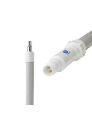 Průtočná teleskopická násada hliníková - 1615-2780 mm