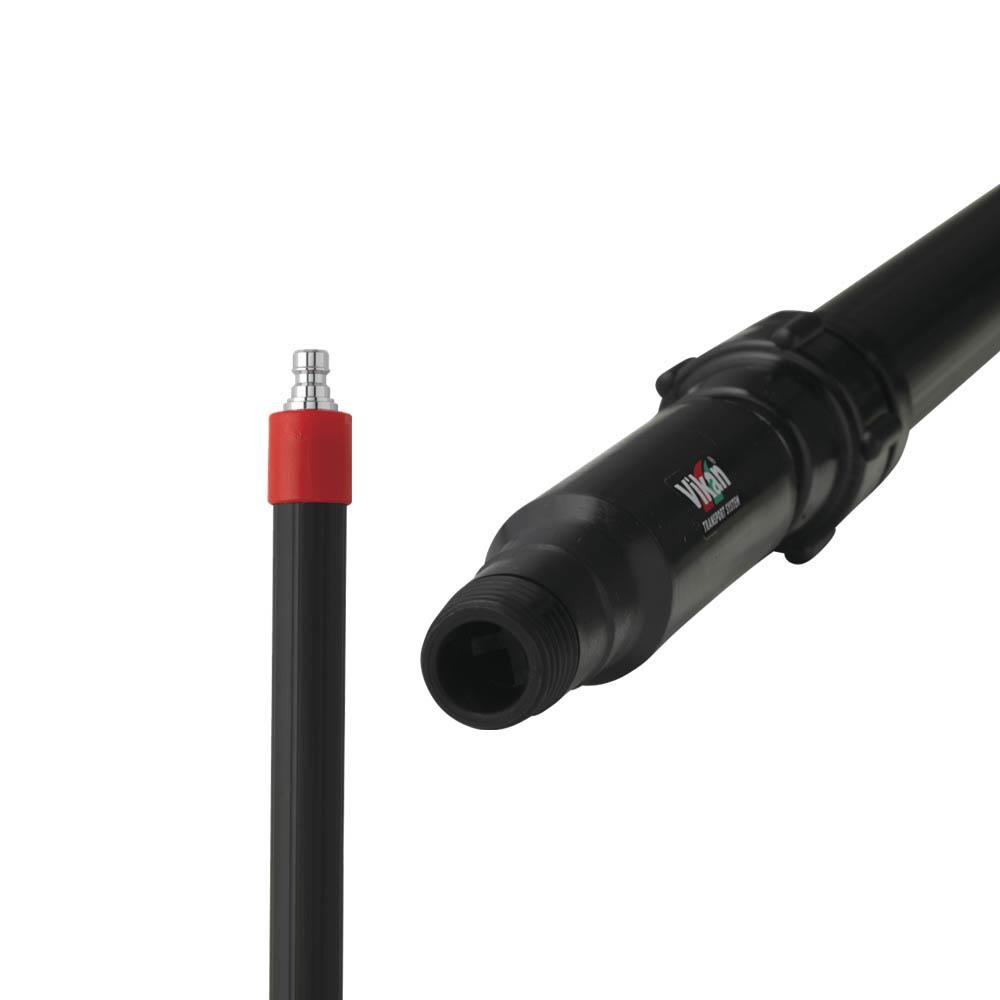 Vikan průtočná tel. násada s rychlospojkou - 1600-2780mm