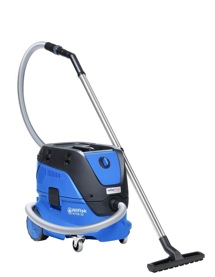 Průmyslový vysavač s oklepem filtru Nilfisk ATTIX 33-01 IC