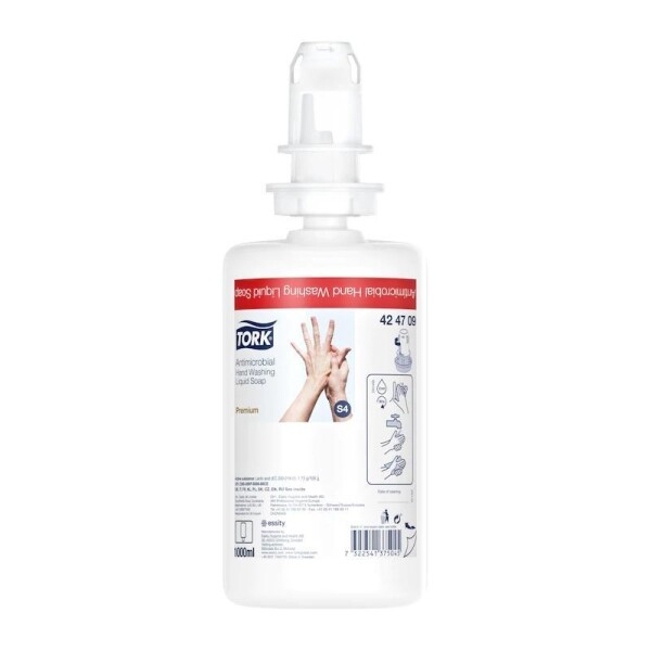 Pěnové mýdlo do potravinářství -Tork premium  antimikrobiální  S4 - 1L