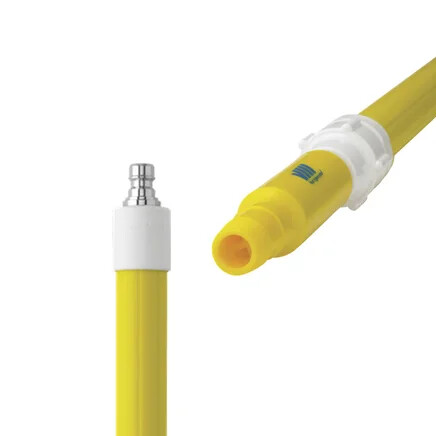 Průtočná teleskopická násada s rychlospojkou hliníková - 1600 - 2780 mm