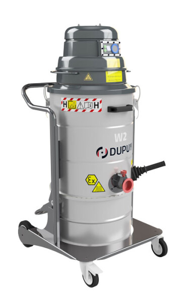 Průmyslový vysavač do výbušného prostředí ATEX Z22 - Dupuy W2 EX 1/2D