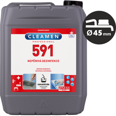 CLEAMEN 591 - Dezinfekční prostředek pro použití v potravinářství 5l