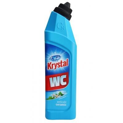 KRYSTAL - WC kyselý na keramiku, modrý 750ml