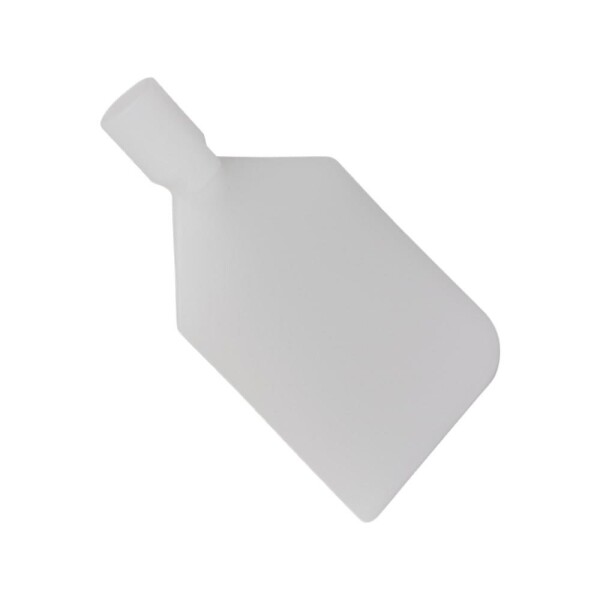 Veslovitá stěrka, pružná, polyetylenová, bílá