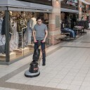 Jednokotoučový podlahový mycí a leštící stroj dvourychlostní VIPER DS 350