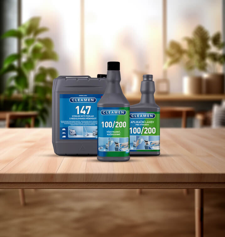 Úklidová chemie a dezinfekce Cormen